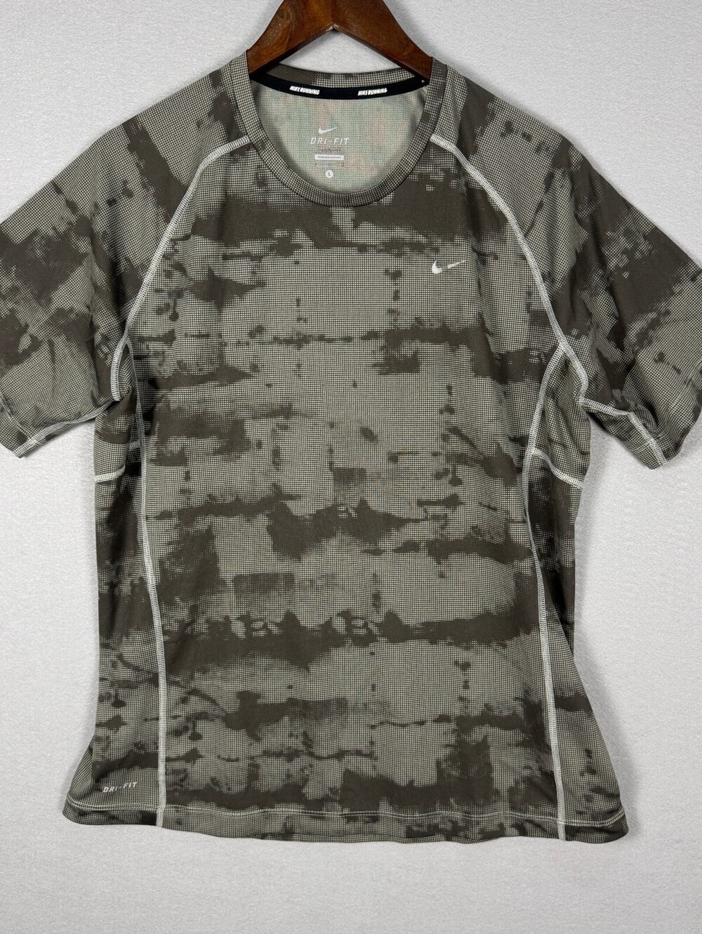 Nike Green Men's L Dri-Fit Athletic Shirt